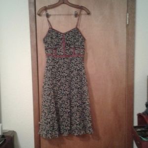 Lulu's Floral Printed Midi Dress 👗